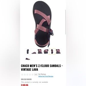 Men’s Chaco Cloud Sandals size 13